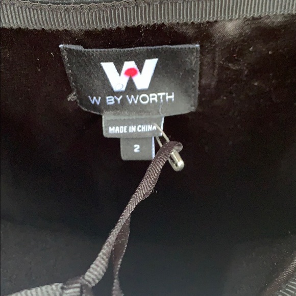 Worthington pleather pleated drop waist skirt NWT - Picture 5 of 12